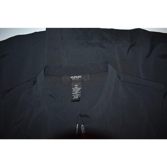 NWT 4P Alfani Black Sleeveless Dress - Picture 5 of 5